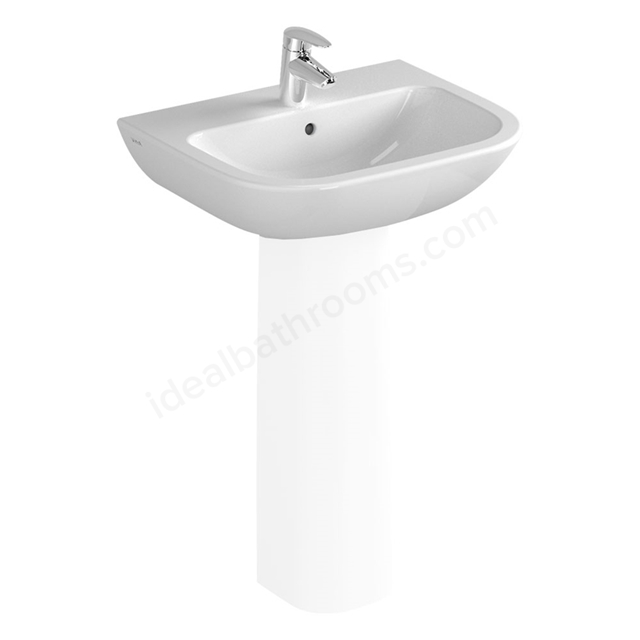 Vitra S20 550mm Washbasin 1 Tap Hole