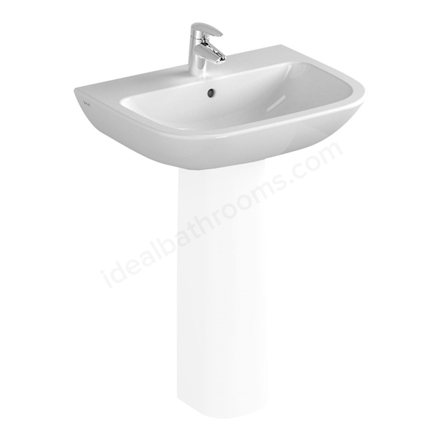 Vitra S20 600mm Washbasin 1 Tap Hole