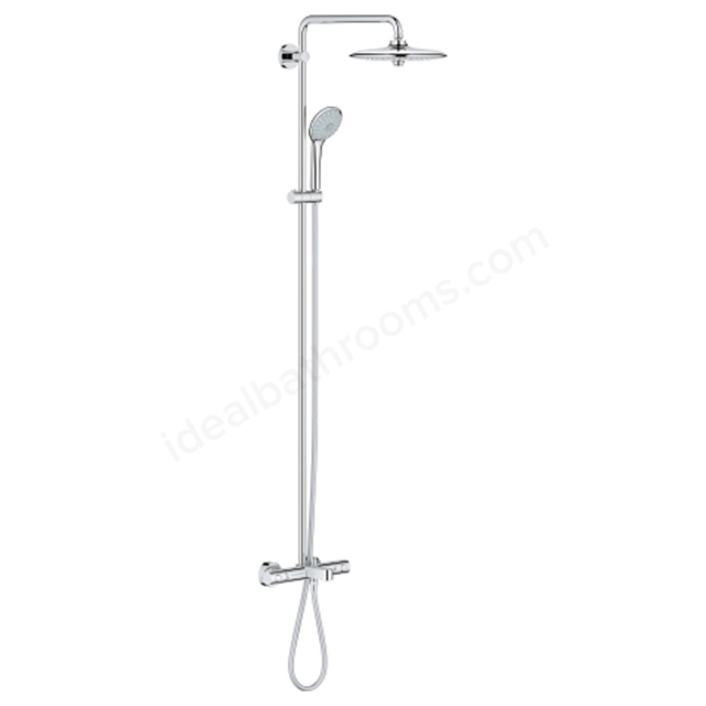 Grohe Euphoria System 260 Shower system with bath thermostat for wall mounting