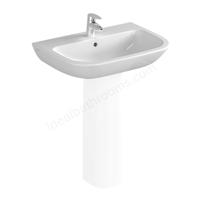 Vitra S20 600mm Washbasin 1 Tap Hole