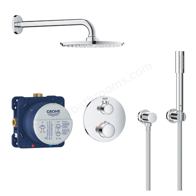 Grohe Grohtherm round Perfect Shower Set 