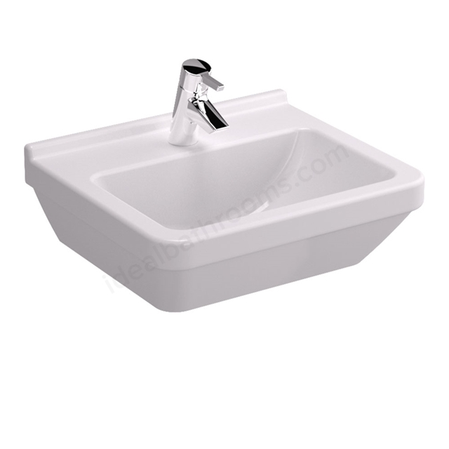 Vitra S20 500mm Washbasin 1 Tap Hole