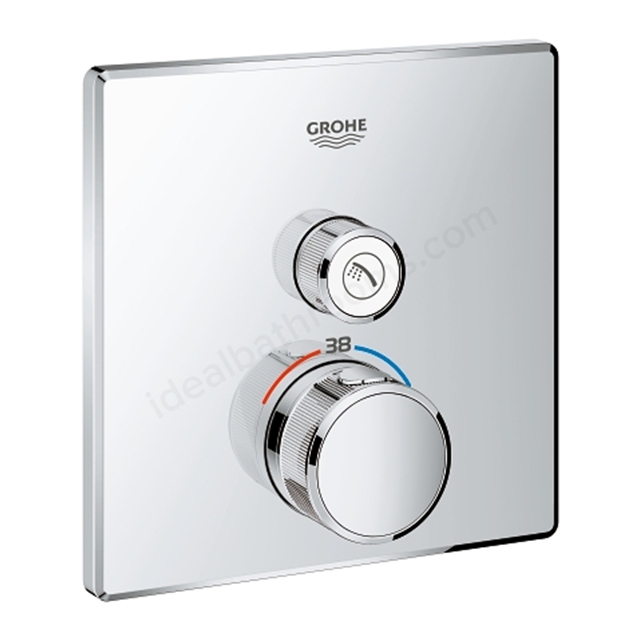 Grohe Grohtherm SmartControl Thermostat for concealed installation with one valve