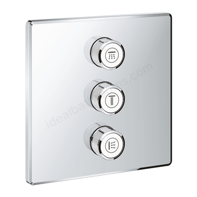 Grohe Grohtherm SmartControl Triple volume control trim