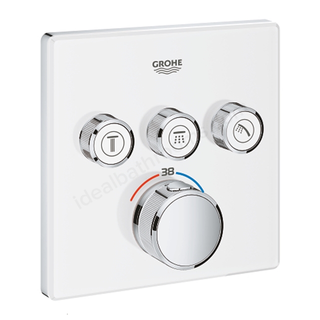 Grohe Grohtherm SmartControl Thermostat for concealed installation with 3 valves