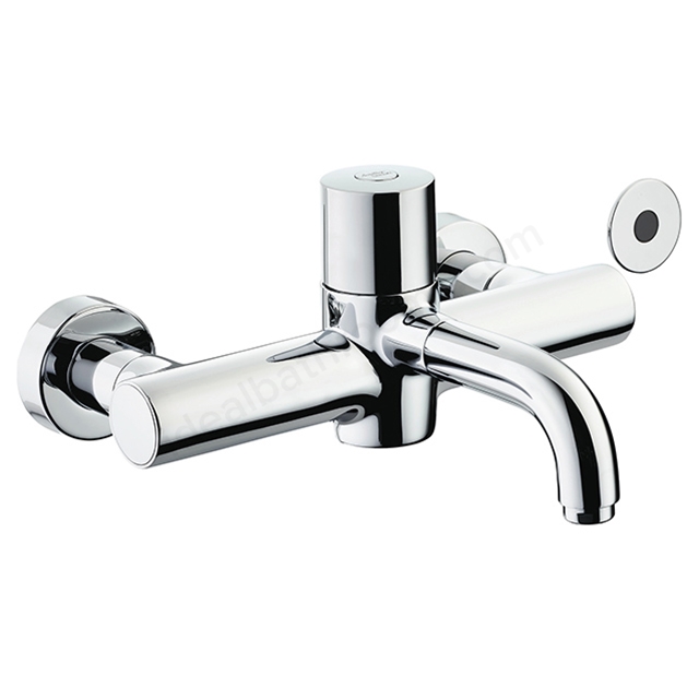 Armitage Shanks Markwik 21+ Panel Mounted Thermostatic Demountable Basin Mixer With Time Flow Sensor And Detachable Spout