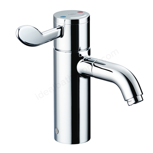 Armitage Shanks Markwik 21+ 1 hole thermostatic basin mixer; single sequential lever; demountable with copper tails