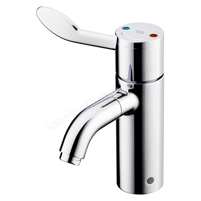 Armitage Shanks Markwik 21+ 1 hole thermostatic basin mixer; single sequential lever; demountable with copper tails