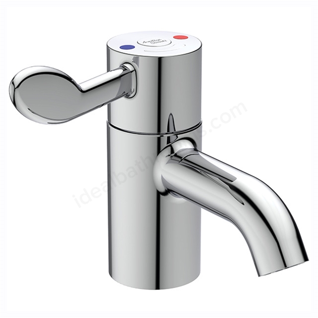 Armitage Shanks Contour 21+ 1 hole thermostatic basin mixer; single sequential lever with flexible tails