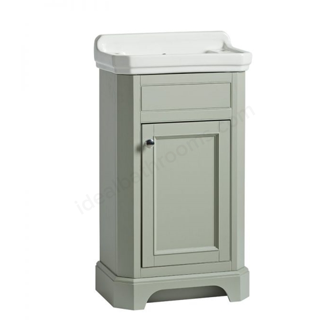 Tavistock Vitoria 492mm Cloakroom Vanity Unit; 1 Door - Pebble Grey