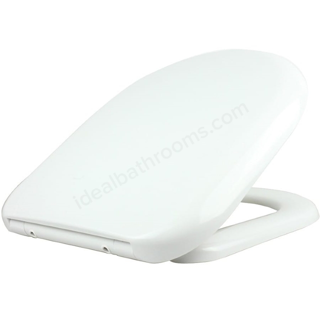 RAK Ceramics Compact Soft Close Quick Release Toilet Seat - White