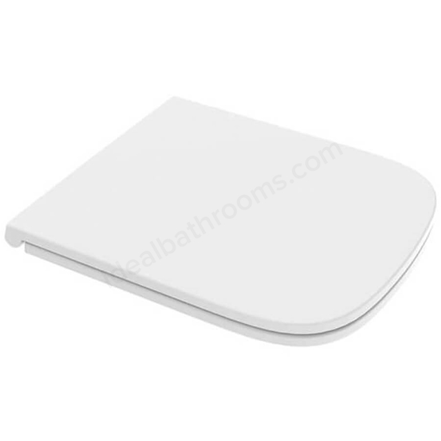 RAK Ceramics Resort Mini Quick Release Sandwich Soft Close Toilet Seat & Cover - White
