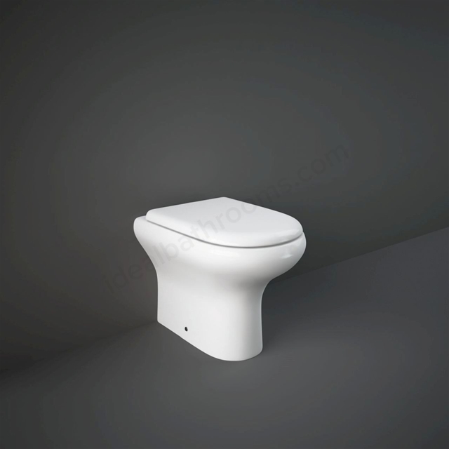 RAK Ceramics Compact Back to Wall Pan - White