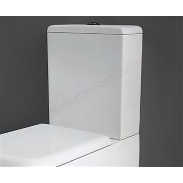 RAK Ceramics Metropolitan Close Coupled Dual Flush Cistern - White