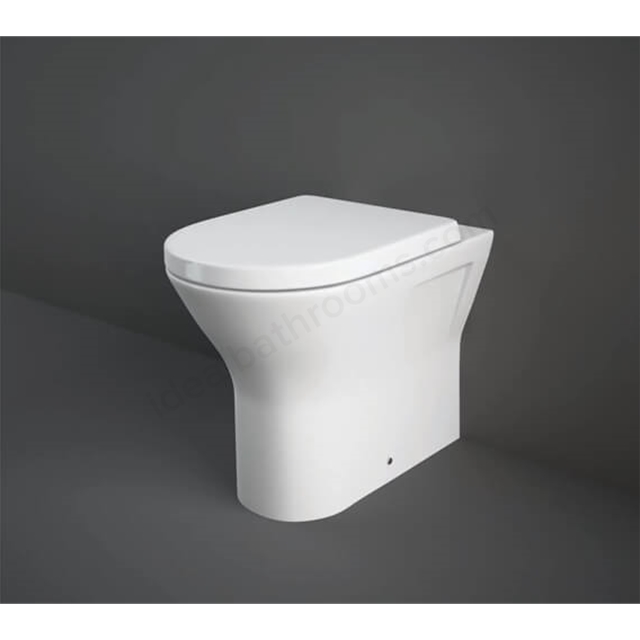 RAK Ceramics Resort Comfort Height Back to Wall WC Pan - White