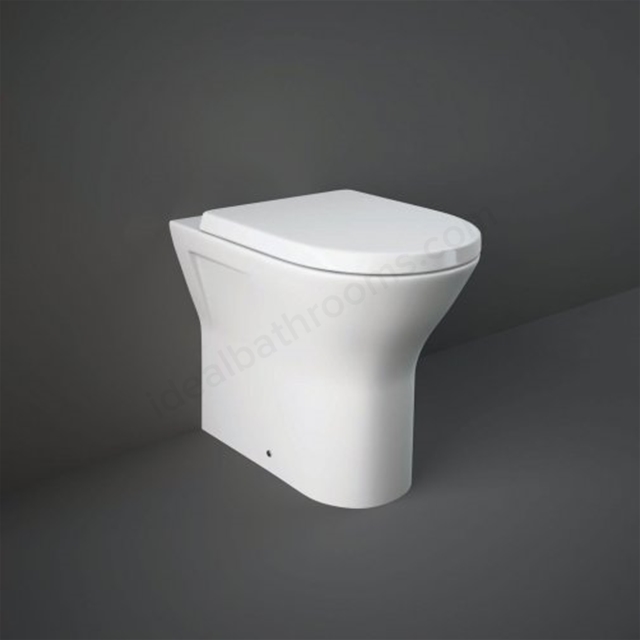 RAK Ceramics Resort Extended Height Back to Wall WC Pan - White