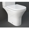RAK Ceramics Resort Mini Close Coupled Full Access Open Back WC Pan - White