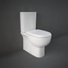 RAK Ceramics Tonique Close Coupled Fully Back to Wall WC Pan - White