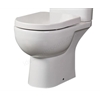 RAK Ceramics Tonique Close Coupled Full Access Open Back WC Pan - White