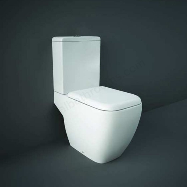 RAK Ceramics Metropolitan Close Coupled Full Access Open Back WC Pan - White