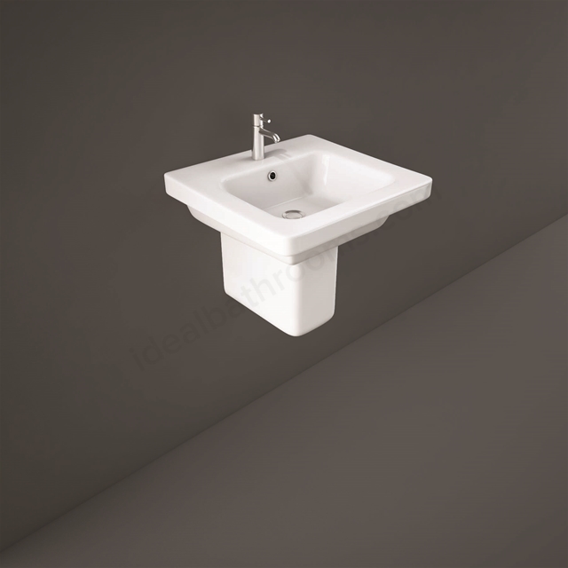 RAK Ceramics Resort Half Pedestal for 50cm; 55cm and 60cm Basin