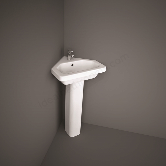 RAK Ceramics Resort Slim Standard Height Pedestal for 50cm basin and 45cm corner basin