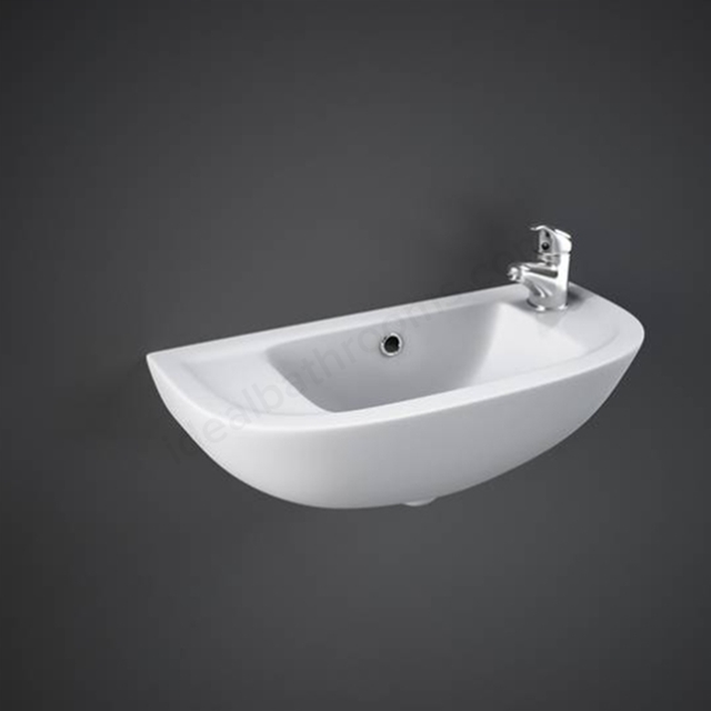 RAK Ceramics Compact 215mm Cloakroom Basin 1 Tap Hole