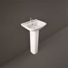 RAK Ceramics Origin 370mm Pedestal Basin 1 Tap Hole