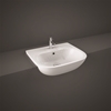 RAK Ceramics Tonique 520mm Semi Recessed Basin 1 Tap Hole