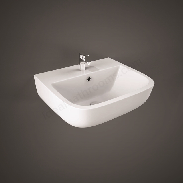 RAK Ceramics Series 600 400mm Wall Hung Basin 1 Tap Hole