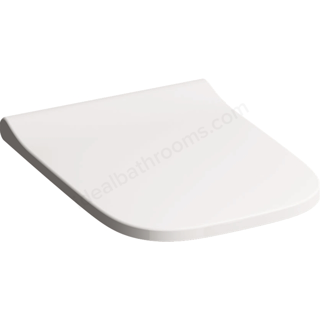 Geberit Smyle Square Toilet Seat and Cover  - Soft Close (wrap over)