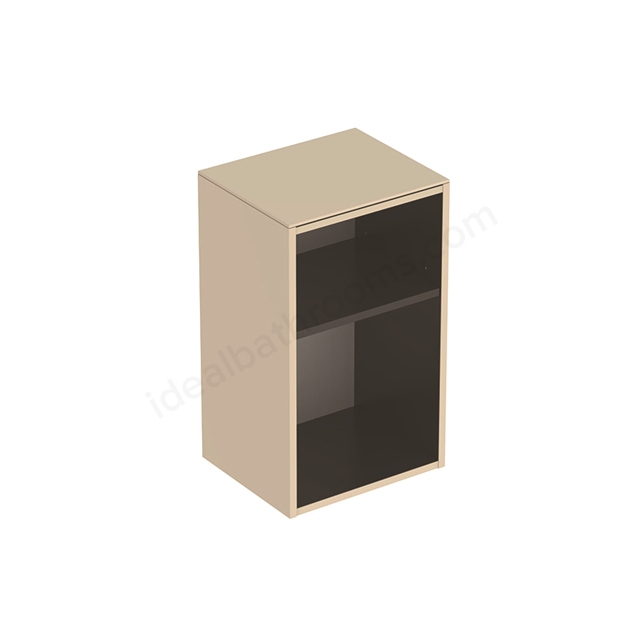 Geberit Smyle Square low cabinet short projection open sand