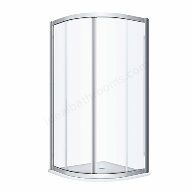 Twyford Geo 900mm Quadrant - 6mm