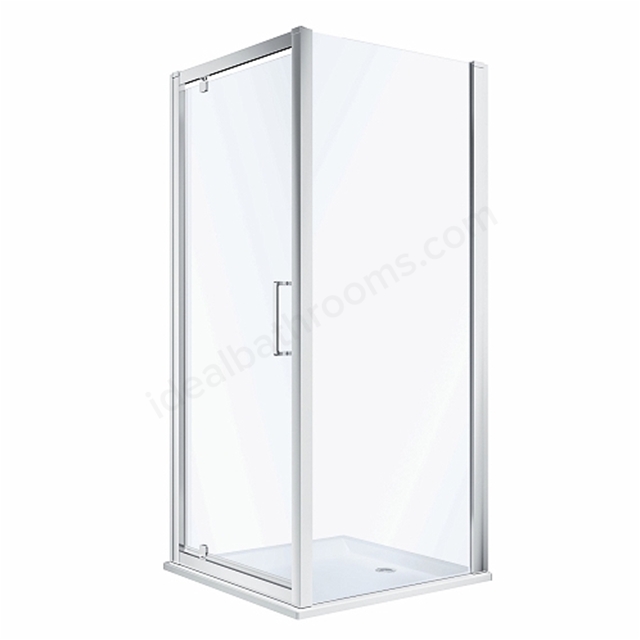 Twyford Geo 760mm Pivot Door - 6mm