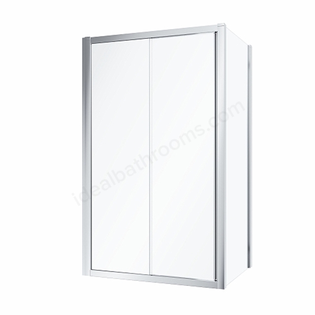 Twyford Geo 1400mm Sliding Door - 8mm