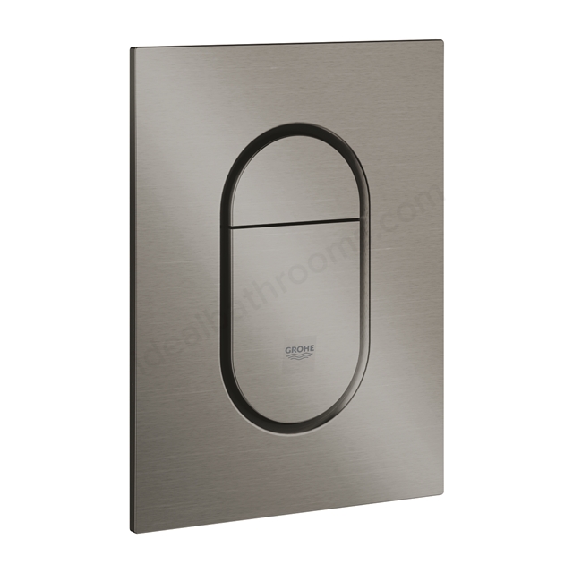 Arena Cosmopolitan S Flush Plate - Brushed Hard Graphite