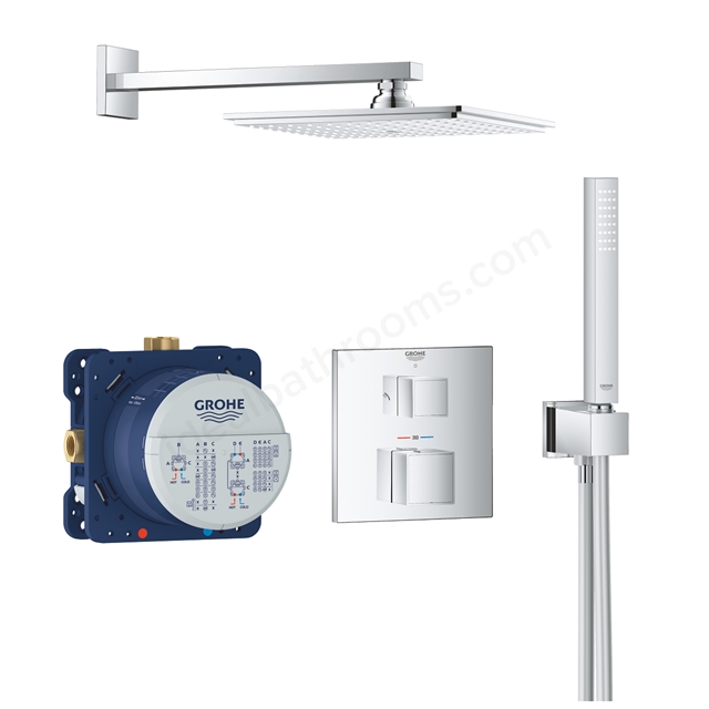 Grohe Grotherm Cube Concealed Thermostatic Shower Set