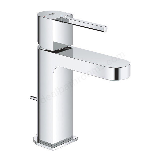 Grohe Plus 2019 S -Size Basin Silkmove ES mixer with pop up waste set