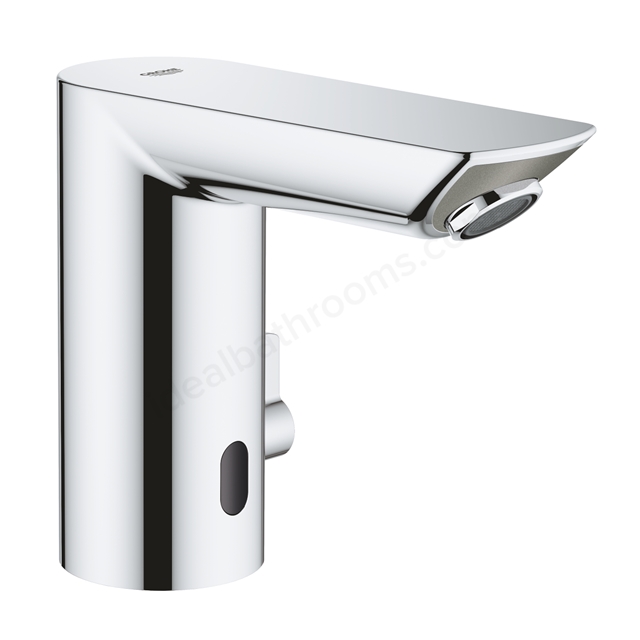Grohe BauCosmopolitan E Infra-red Electronic Basin Mixer with mixing device and temperature limiter