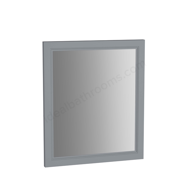 VitrA Valarte Flat Mirror; Matt Grey; 65cm