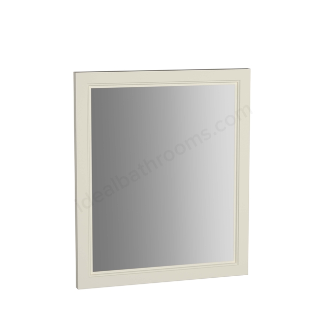 VitrA Valarte Flat Mirror; Matt Ivory; 65cm