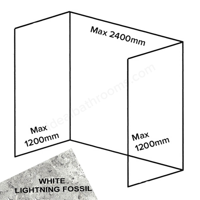Nuance  Corner Pack F3 - White Lightning Fossil