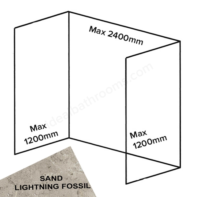 Nuance  Corner Pack F3 - Sand Lightning Fossil