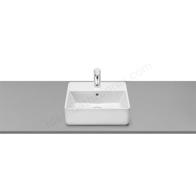 Roca The Gap 420x390 On Countertop Basin 1th Ideal Bathrooms