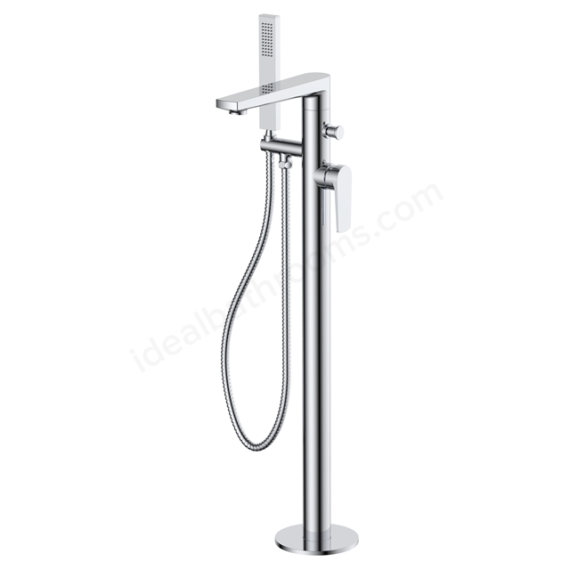 RAK Ceramics Blade Free Standing Bath Shower Mixer - Chrome