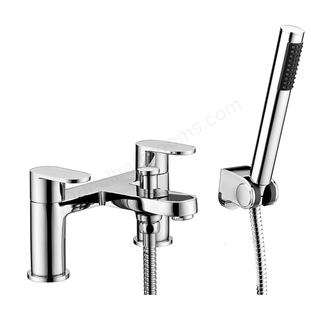 RAK Ceramics Compact Round Bath Shower Mixer - Chrome