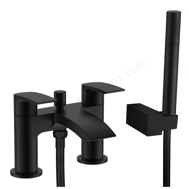 RAK Ceramics Curve Bath Shower Mixer - Black