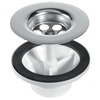 RAK Ceramics 1.5 inch Stainless Steel Waste with Plug for Gourmet Sink 8