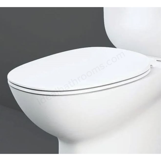 RAK Ceramics Morning Quick Release Soft Close Urea Toilet Seat - White