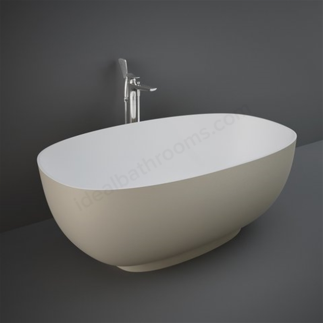 RAK Ceramics-Cloud Freestanding Bath in Cappuccino